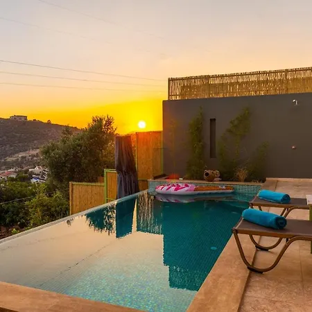 Merkeze Yakın , Deniz Manzaralı , Jakuzili Vila Kaş