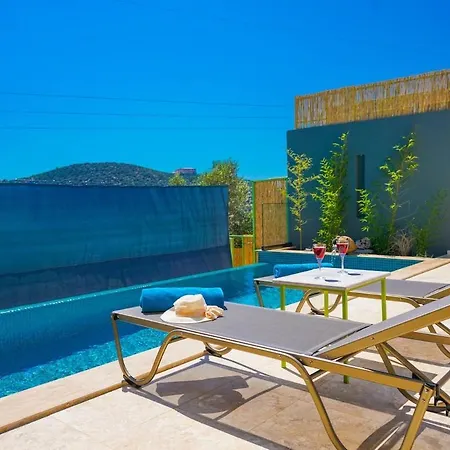 Vila Merkeze Yakın , Deniz Manzaralı , Jakuzili Kaş