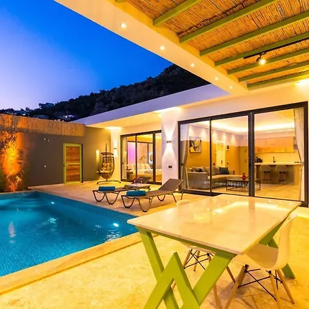 Merkeze Yakın , Deniz Manzaralı , Jakuzili Vila Kaş